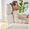 Rug Zetel MR 455 met longchair stof wit Koinor Musterring