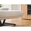 Detail Zetel MR 455 met longchair stof wit Koinor Musterring