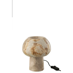 Tafellamp marmer beige