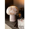 Tafellamp marmer beige
