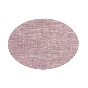 Placemat embossed oval mauve.jpg