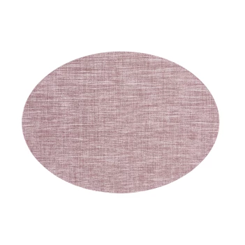Placemat embossed oval mauve.jpg