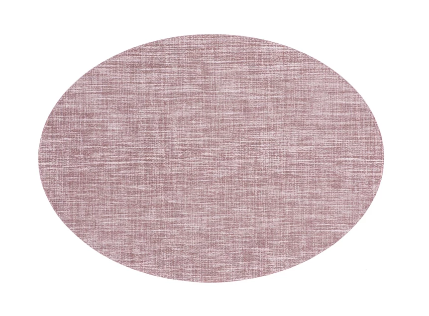 Placemat embossed oval mauve.jpg