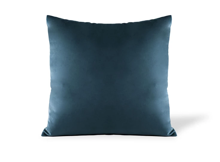 Kussen microvelvet dark blue