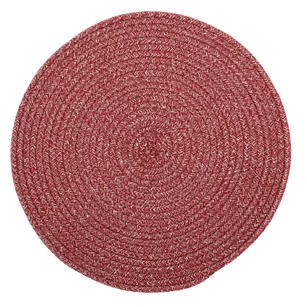 Placemat rond Myra mauve