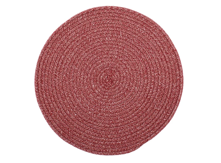 Placemat rond Myra mauve