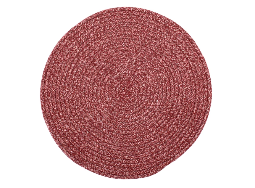 Placemat rond Myra mauve