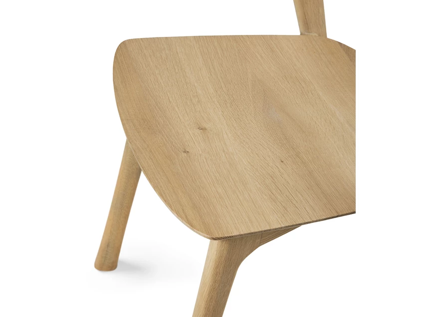 Zitvlak Armstoel Oak Bok Dining Chair Varnished 50073 Ethnicraft