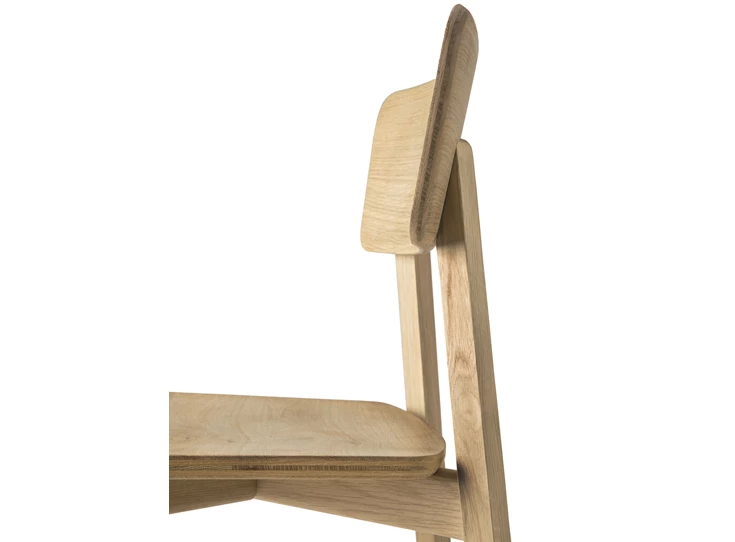 Zijde Stoel Oak Casale Dining Chair Varnished 50072 Ethnicraft