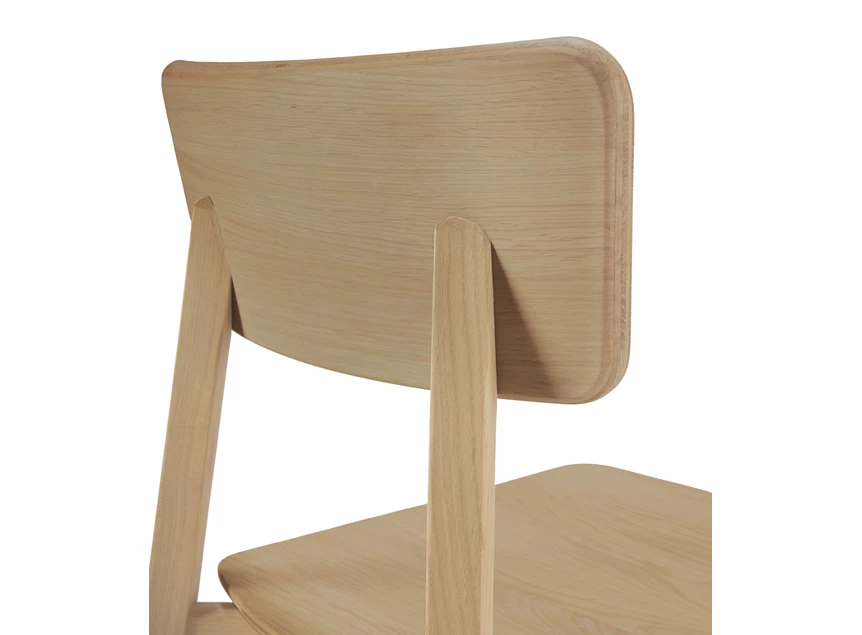 Rug Stoel Oak Casale Dining Chair Varnished 50072 Ethnicraft