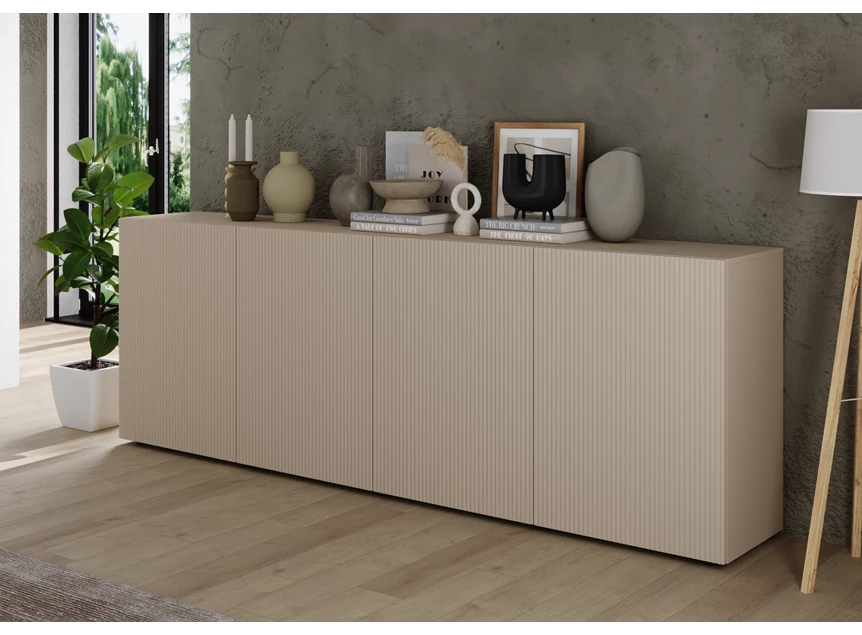 Dressoir Janeiro 4 deuren Cashmere decor
