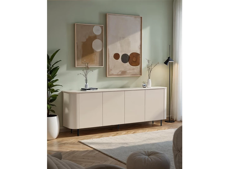 Dressoir 4 deurs arezzo cashmere decor profiel