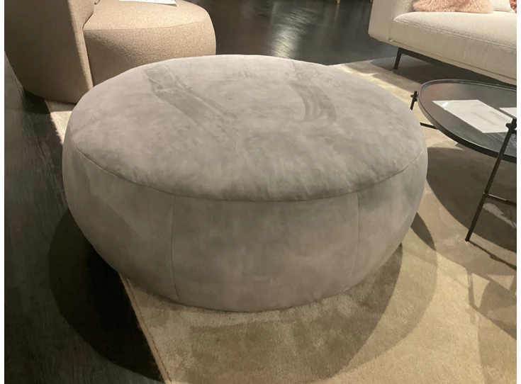 Poef Pastille 110 Vintage Velvet Steel Passe Partout