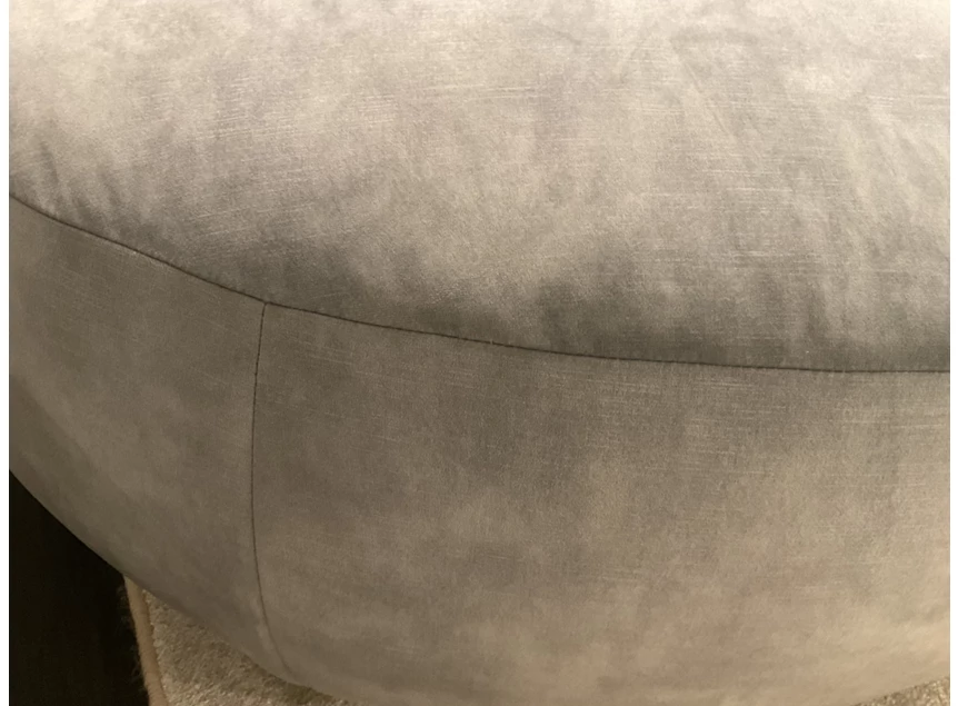 Detail Poef Pastille 110 Vintage Velvet Steel Passe Partout