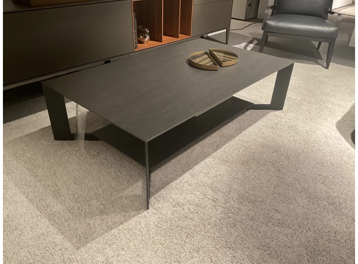 Salontafel SQ keramiek Basalt Crest Karat