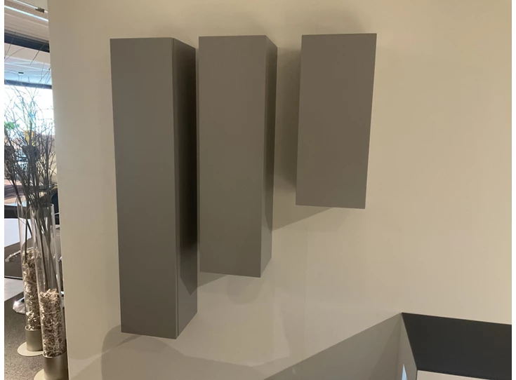 Kolomkasten HV matte lak midden grijs Karat