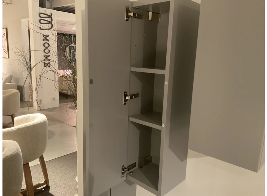 Open Kolomkasten HV matte lak midden grijs Karat