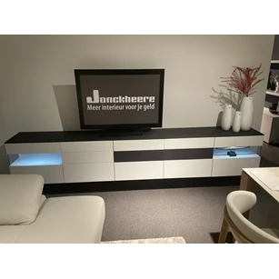 Tv-kast TV300-8 matte lak wit hangend Karat