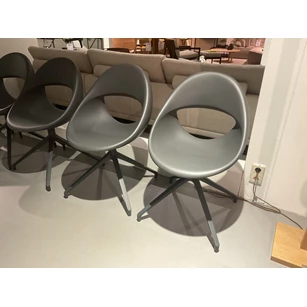 Stoelen Lucky X03 Dark Grey Tonon