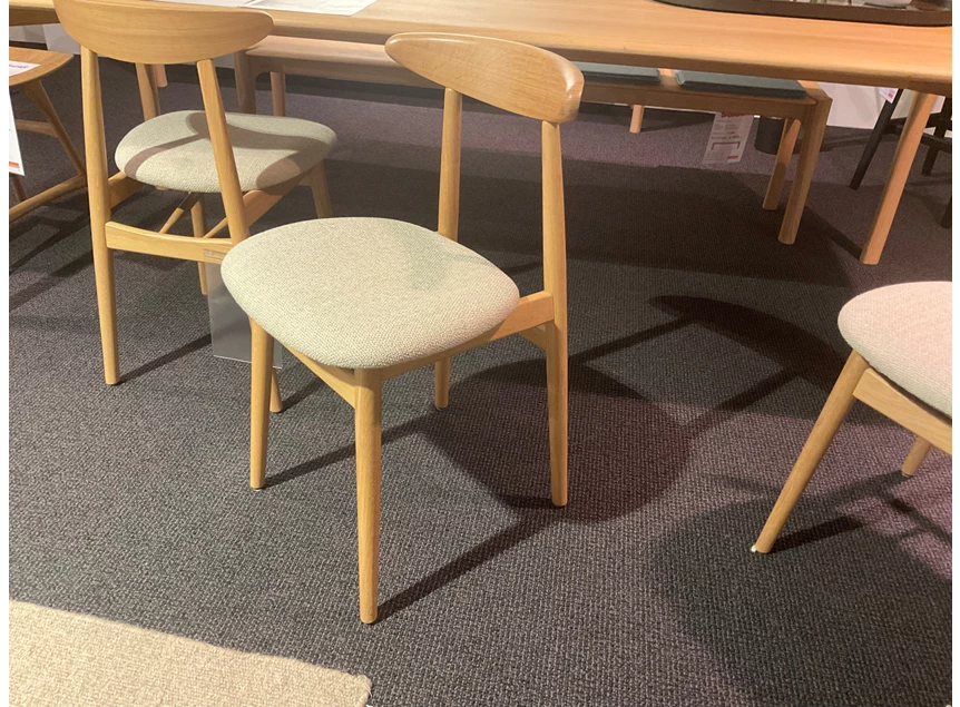 Zijkant Stoelen Teo Lime White Vincent Sheppard