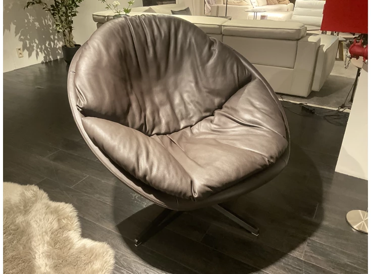 Bijzetzetel DS-265 Coco leder bruin deSede