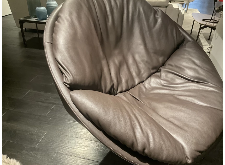 Detail Bijzetzetel DS-265 Coco leder bruin deSede