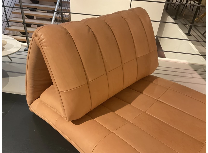 Detail Bijzetzetel DS-266 Yoga verstelbaar ligzetel leder cognac deSede