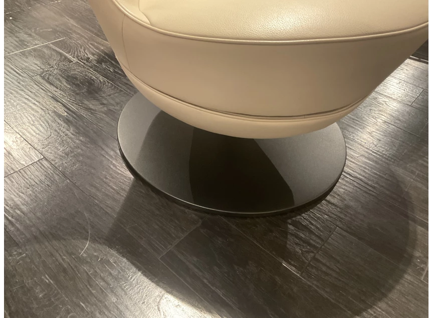 Onderstel Bijzetzetel DS-262 Swift leder beige verstelbaar relaxzetel deSede