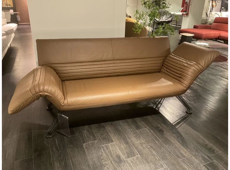 Salon DS-142 Wing 2-zit leder cognac deSede