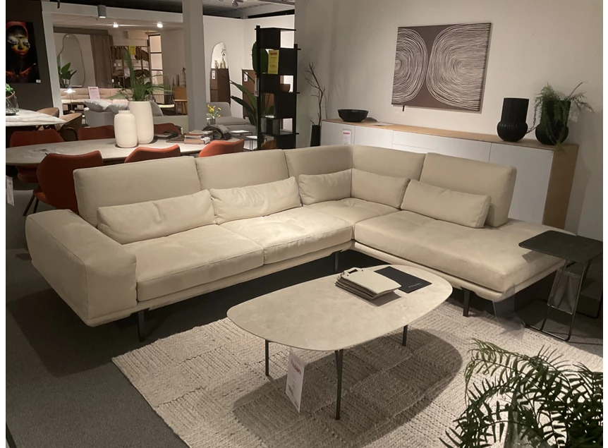 Salon Melvina stof beige Franco Ferri