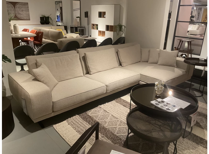 Salon Zania stof zandkleur Passe Partout