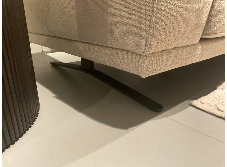 Onderstel Salon Zania stof zandkleur Passe Partout