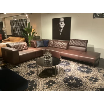 Salon Skyline chocoladebruin Natuzzi Italia