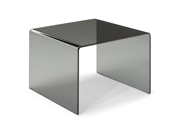 Bijzettafel Mercurio smoke glas T058V00 Natuzzi Italia