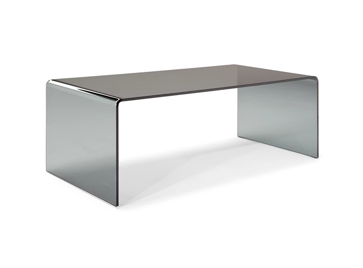 Salontafel Mercurio smoke glas T058V03 Natuzzi Italia