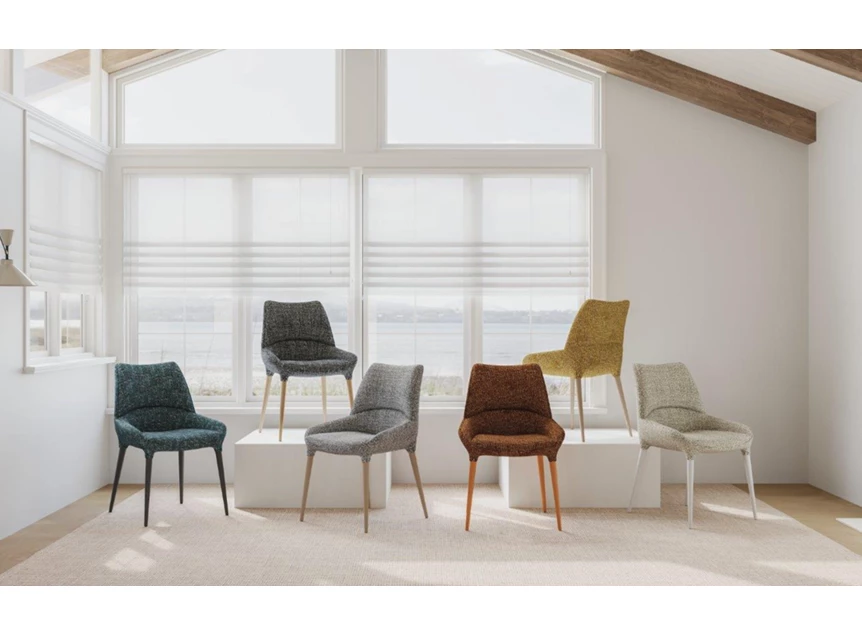 Collectie Stoel Shell Cocoon stof Chacha Lievens