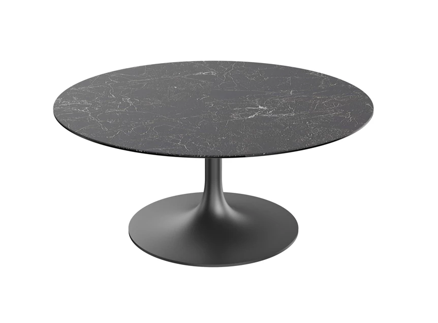 Salontafel Calise rond keramiek antraciet Lievens