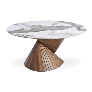 Tafel Vortex Barrel keramiek Elysium Brown Lievens