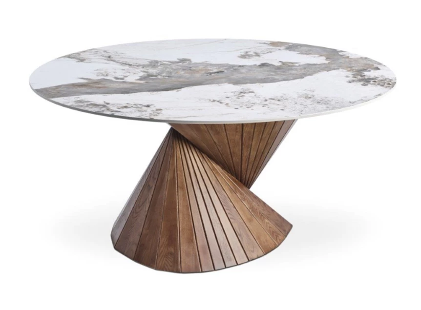 Tafel Vortex Barrel keramiek Elysium Brown Lievens