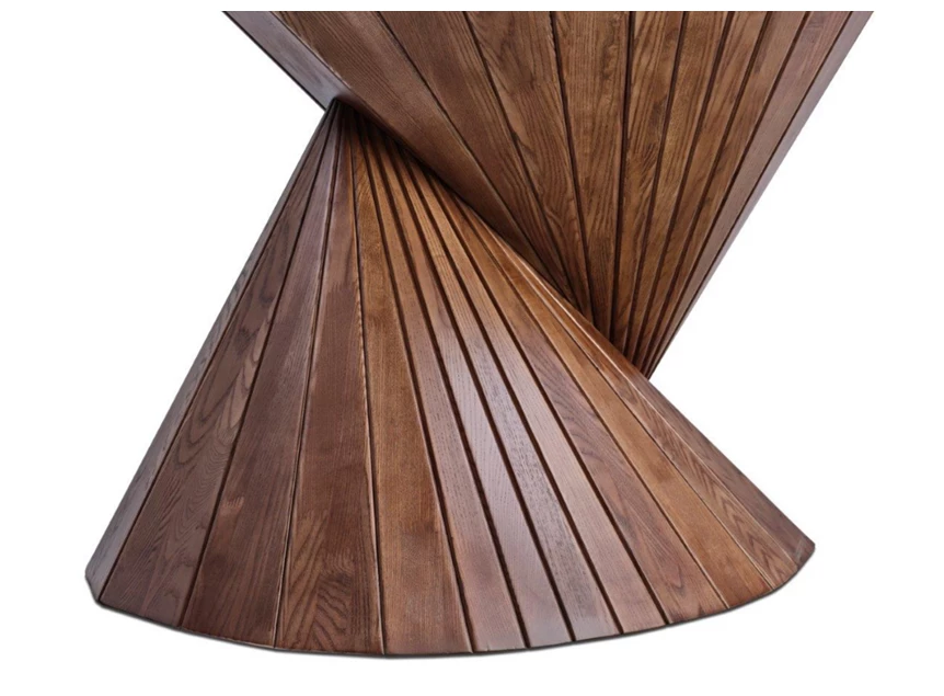 Onderstel Tafel Vortex Barrel keramiek Elysium Brown Lievens