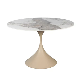 Eettafel Zuli Caily keramiek Elysium Brown Lievens