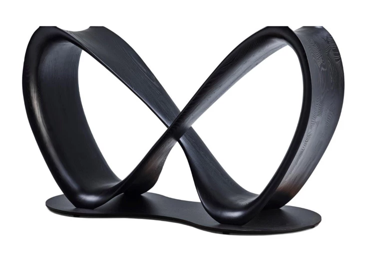 Onderstel black Eettafel Infinity Lyra Lievens