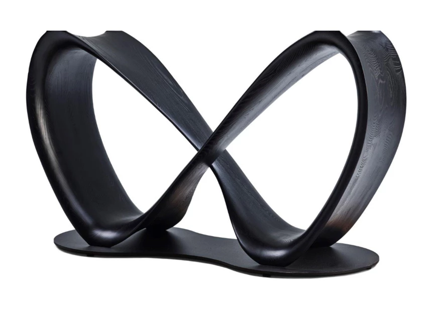 Onderstel black Eettafel Infinity Lyra Lievens