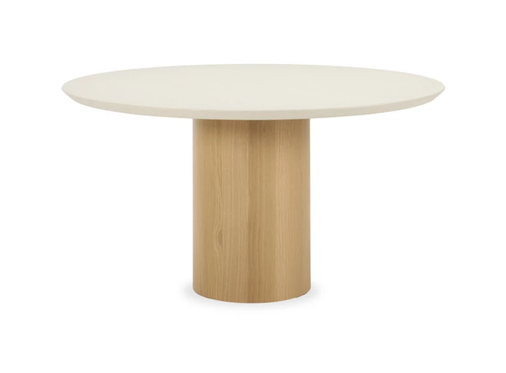 Eettafel Foster mortex lunar white 150 cm Vincent Sheppard
