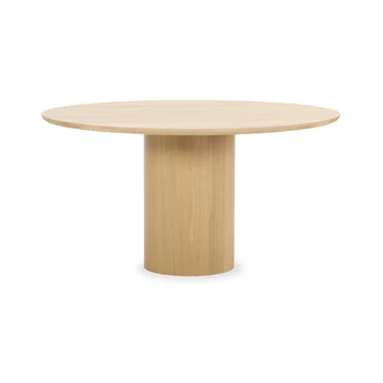 Eettafel Atlas round massief eik natural Vincent Sheppard