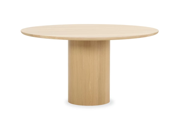 Eettafel Atlas round massief eik natural Vincent Sheppard