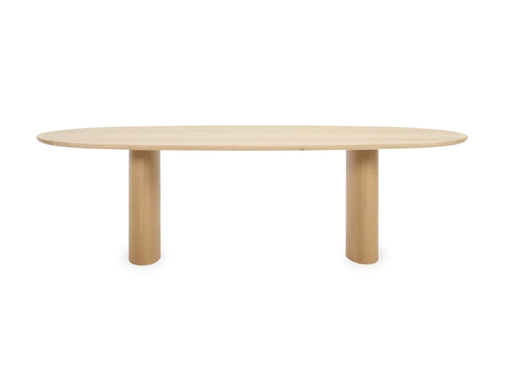 Eettafel Atlas Ellipse massief eik natural 275 cm Vincent Sheppard