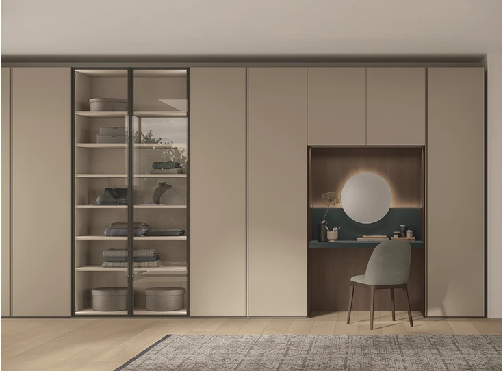 tomasella gola woonkast met glas