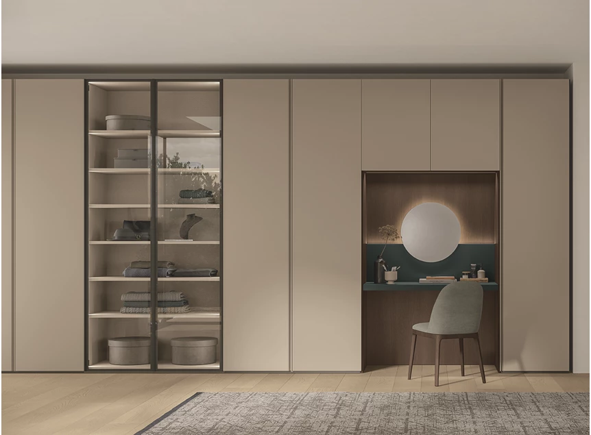 tomasella gola woonkast met glas