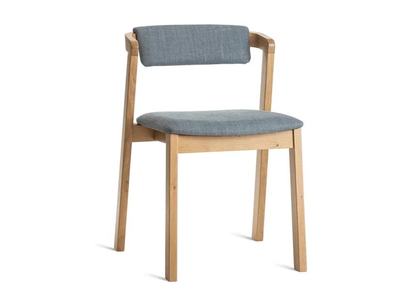 Stoel Sillas stof frame hout eik Estetica Home